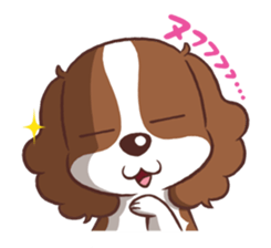 The Cavalier King Charles Spaniel Dog 2. sticker #4664213