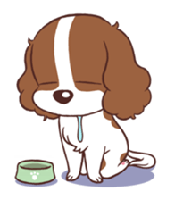 The Cavalier King Charles Spaniel Dog 2. sticker #4664214