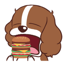 The Cavalier King Charles Spaniel Dog 2. sticker #4664217