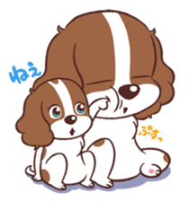 The Cavalier King Charles Spaniel Dog 2. sticker #4664233