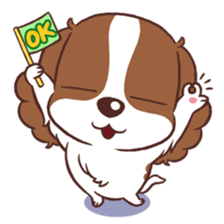 The Cavalier King Charles Spaniel Dog 2. sticker #4664234