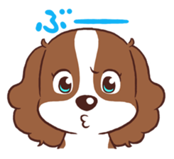 The Cavalier King Charles Spaniel Dog 2. sticker #4664242