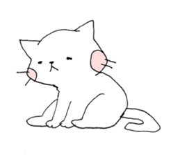 slow sweet cat sticker sticker #4664571