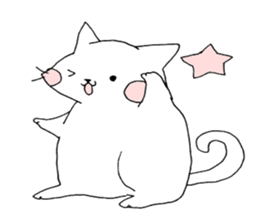 slow sweet cat sticker sticker #4664577