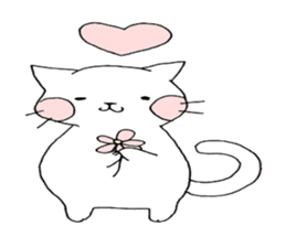 slow sweet cat sticker sticker #4664596