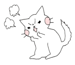 slow sweet cat sticker sticker #4664603