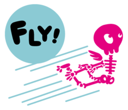 Pop Skeleton sticker #4664831