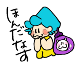 NANBU-CHAN and APURU-CHAN sticker #4665255