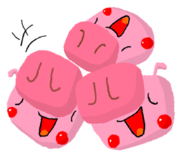 Pig is three little sticker #4665888
