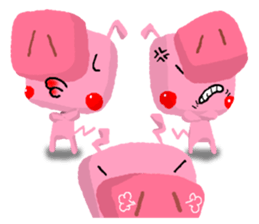 Pig is three little sticker #4665899
