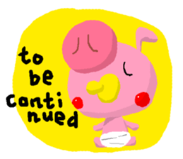 Pig is three little sticker #4665911