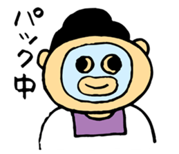 Fond, Haruko aunt sticker #4666019