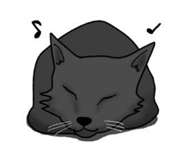 NYANCHU-KOCCHA black cat. sticker #4666135