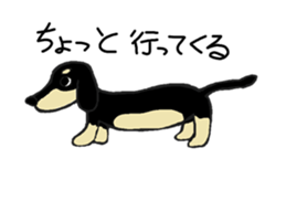 Every day of the dachshund sticker #4666552