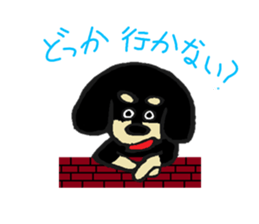 Every day of the dachshund sticker #4666568