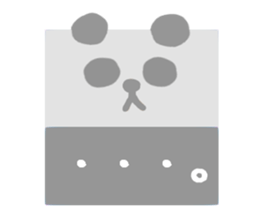 Cute square sticker #4667164