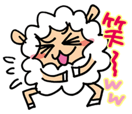 mofumofu-wool chan sticker #4667403