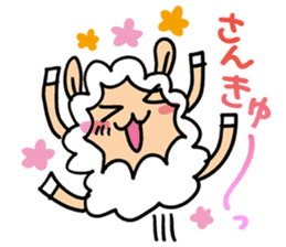 mofumofu-wool chan sticker #4667417