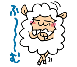 mofumofu-wool chan sticker #4667423