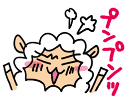 mofumofu-wool chan sticker #4667426