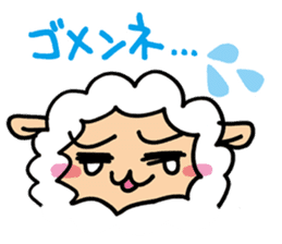 mofumofu-wool chan sticker #4667429