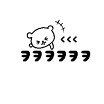 chococo's Korean bear sticker #4667594