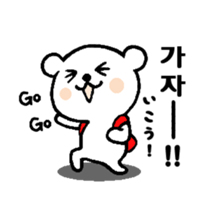 chococo's Korean bear sticker #4667611