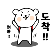 chococo's Korean bear sticker #4667625