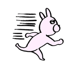 Pyonkichi of rabbit sticker #4667982
