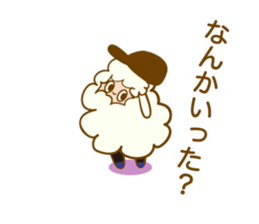 baseball sheep sticker #4668514