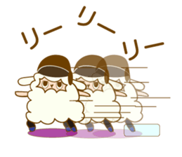 baseball sheep sticker #4668542