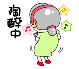 Taiwan grandmother 07 sticker #4668692