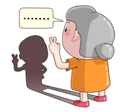Taiwan grandmother 07 sticker #4668698