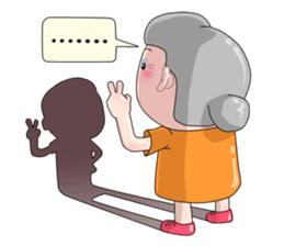 Taiwan grandmother 07 sticker #4668698