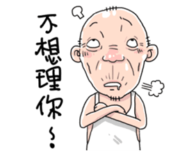 Taiwan grandmother 07 sticker #4668701