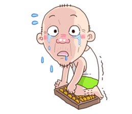 Taiwan grandmother 07 sticker #4668710