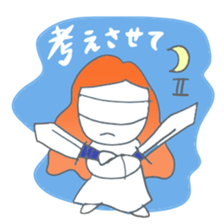 Tarot card Sticker (pop and cute) sticker #4669543