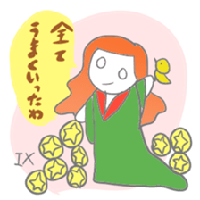 Tarot card Sticker (pop and cute) sticker #4669549