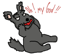 Cute Scottish Terriers sticker #4670035