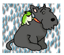 Cute Scottish Terriers sticker #4670037