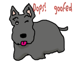 Cute Scottish Terriers sticker #4670040