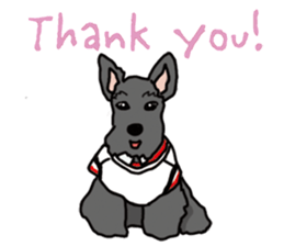 Cute Scottish Terriers sticker #4670045