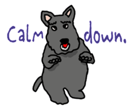 Cute Scottish Terriers sticker #4670052