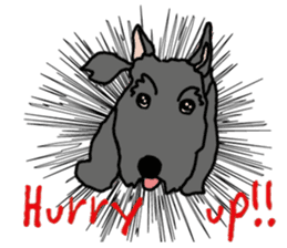 Cute Scottish Terriers sticker #4670053