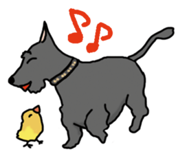 Cute Scottish Terriers sticker #4670057