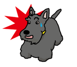 Cute Scottish Terriers sticker #4670058