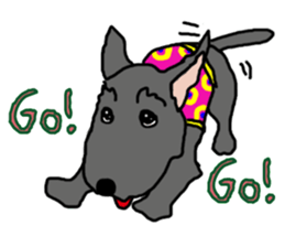 Cute Scottish Terriers sticker #4670059