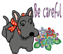 Cute Scottish Terriers sticker #4670060