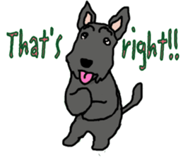 Cute Scottish Terriers sticker #4670061
