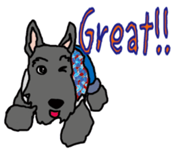 Cute Scottish Terriers sticker #4670062